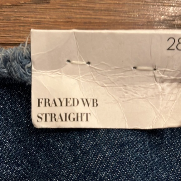 WeWoreWhat Womens Frayed WB Jeans - Picture 5 of 5